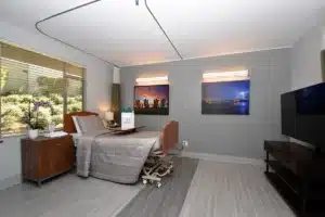 A resident's room at Marin Post Acute