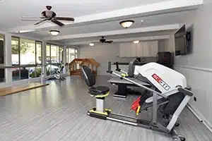 The rehab gym at Marin Post Acute