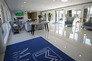 The front lobby at Marin Post Acute